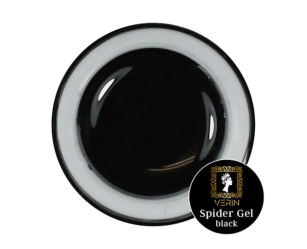 Spider Gel Black - Verin Gellak