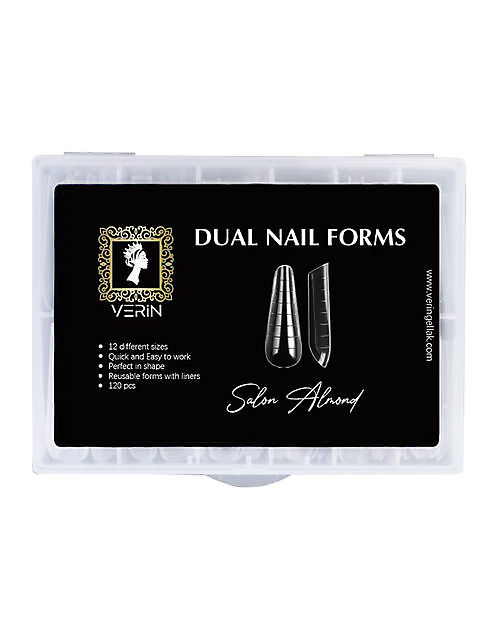 Dual Nail Forms Salon Almond - Verin Gellak