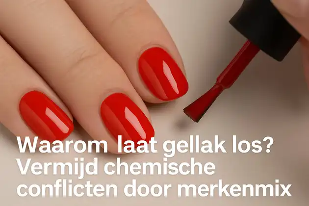 Waarom laat gellak los? Vermijd chemische conflicten door merkenmix Verin Gellak