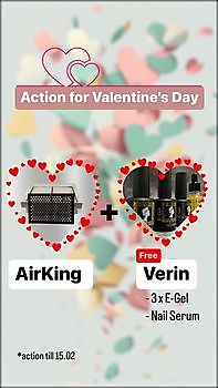 AirKing Valentijnsactie Verin Gellak