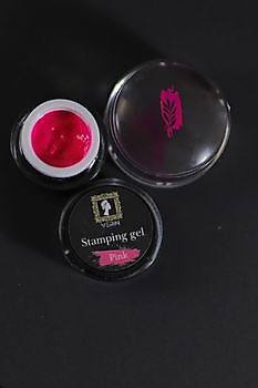 Stamping Gel Pink Verin Gellak