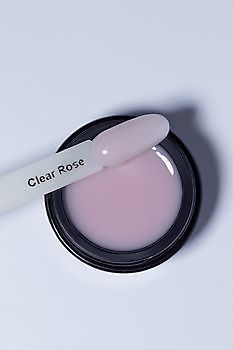 Unique Gel Clear Rose Verin Gellak