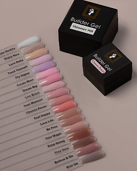Builder Gel Set 6st. Verin Gellak